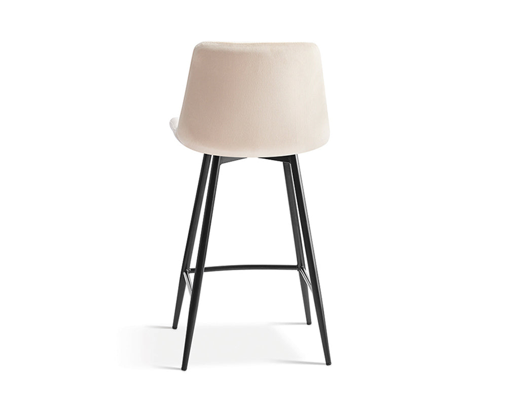 Chaises de bar en velours - Juta